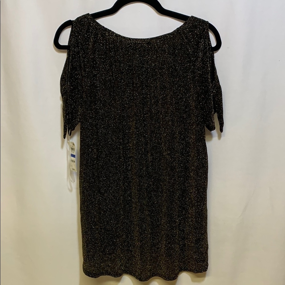 INC International Concepts Black Short Sleeve Blouse - Picture 5 of 5